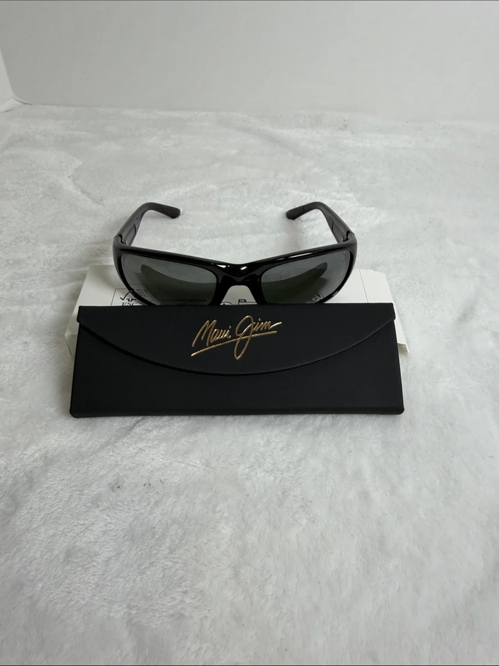 Maui Jim GRY Stingtay Gloss Balck Sunglasses